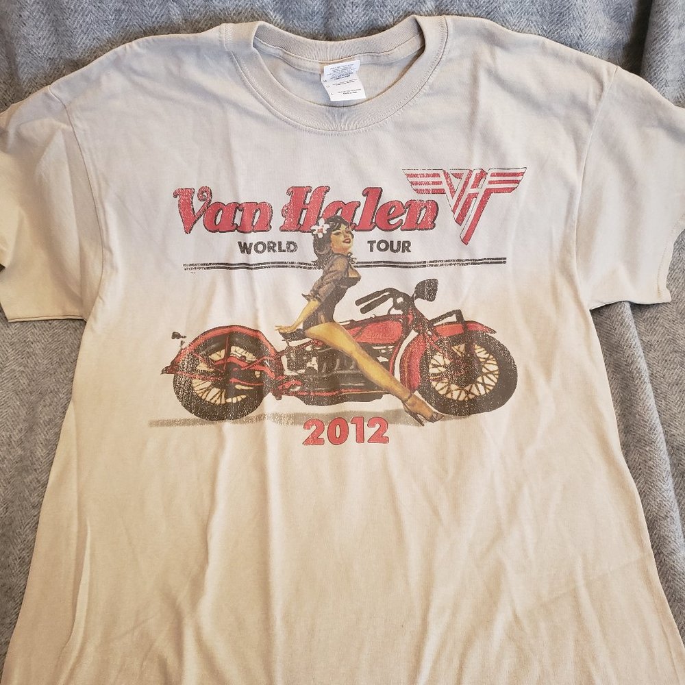 Van Halen Concert TShirt 2012 World Tour